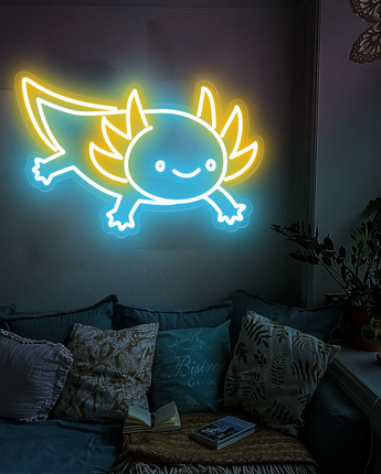 Cute Axolotl Neon Sign Salamander Led Light