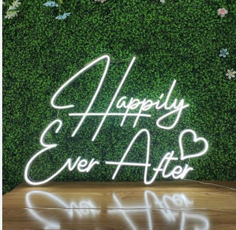 HAPPILY EVER AFTER NEON SIGN