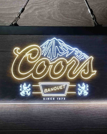 Coors Banquet Bar Neon-Like LED Bar Neon Sign