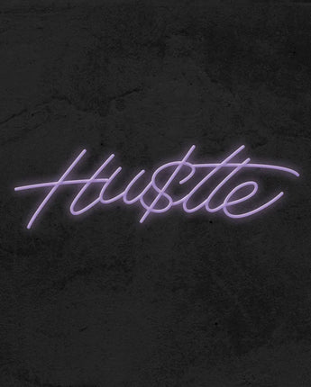 Hustle Neon Sign