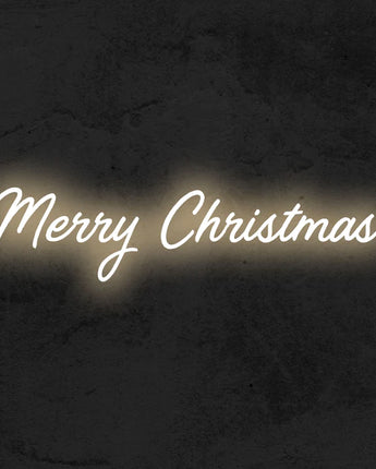 Merry Christmas Neon Sign