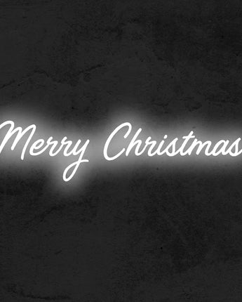 Merry Christmas Neon Sign