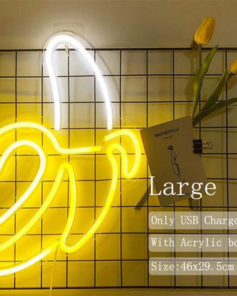 Banana Neon Sign