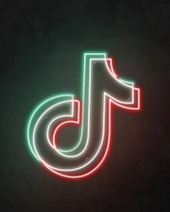 Neon Tiktok logo